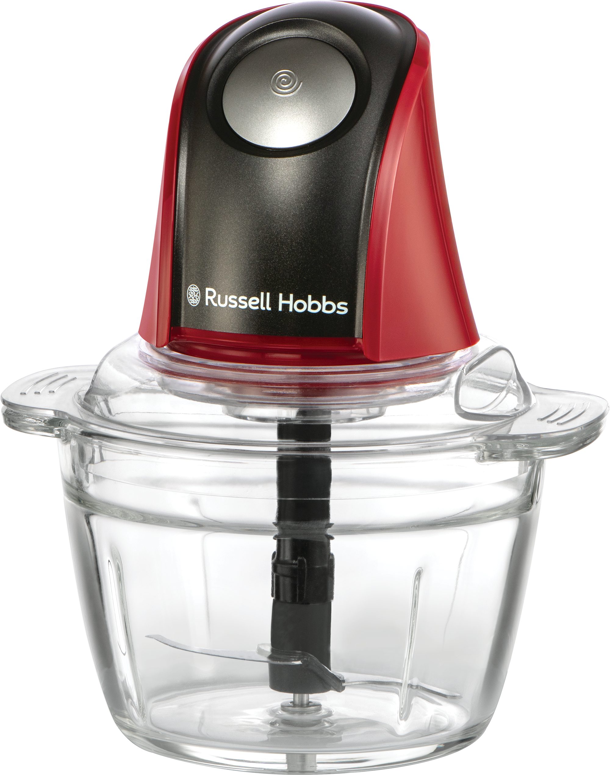 RUSSELL HOBBS 27130-56/RH Desire Red mini aprító üvegtállal