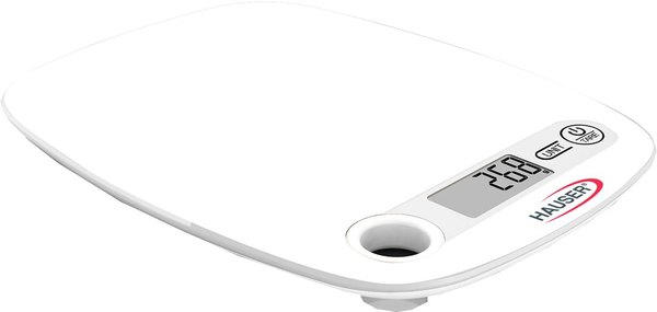 HAUSER DKS-1064 W fehér konyhai mérleg levehető mérőedénnyel