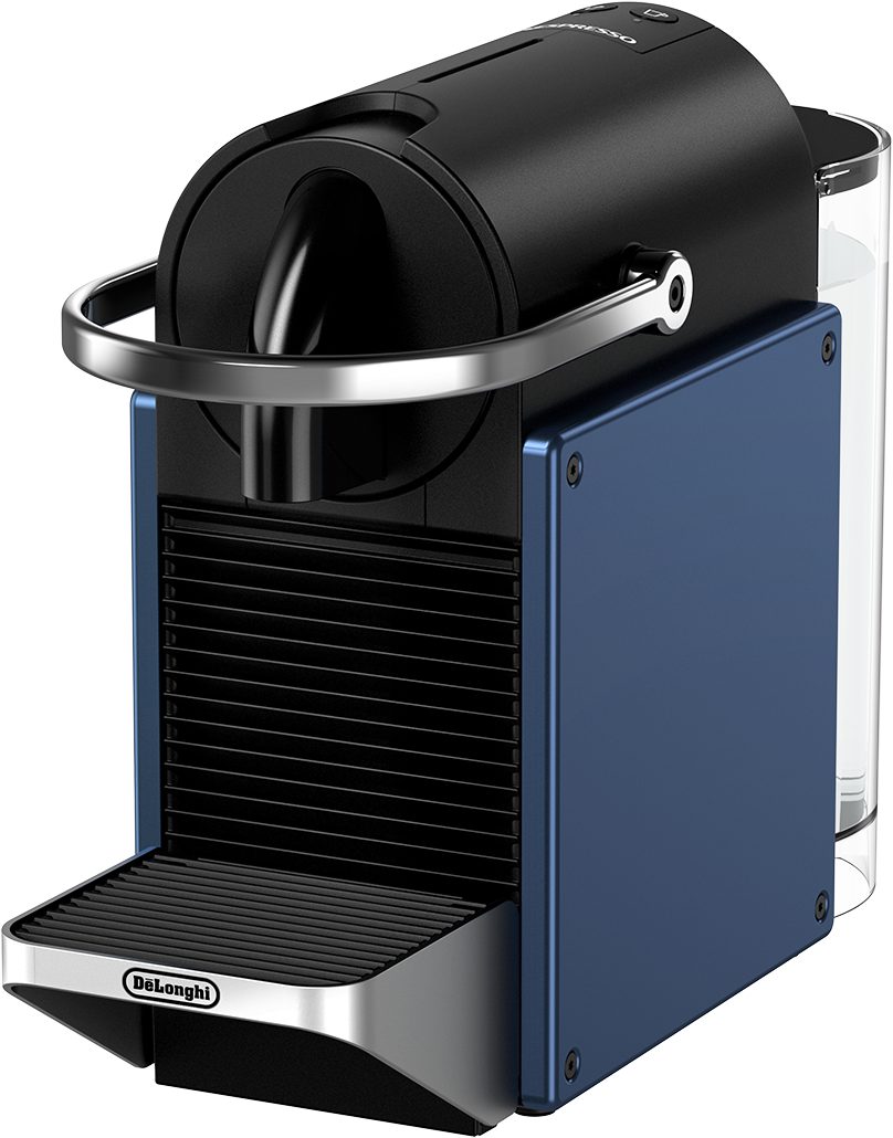 DE-LONGHI Nespresso Pixie EN127.BL kék kapszulás kávéfőző, 19 baros nyomással