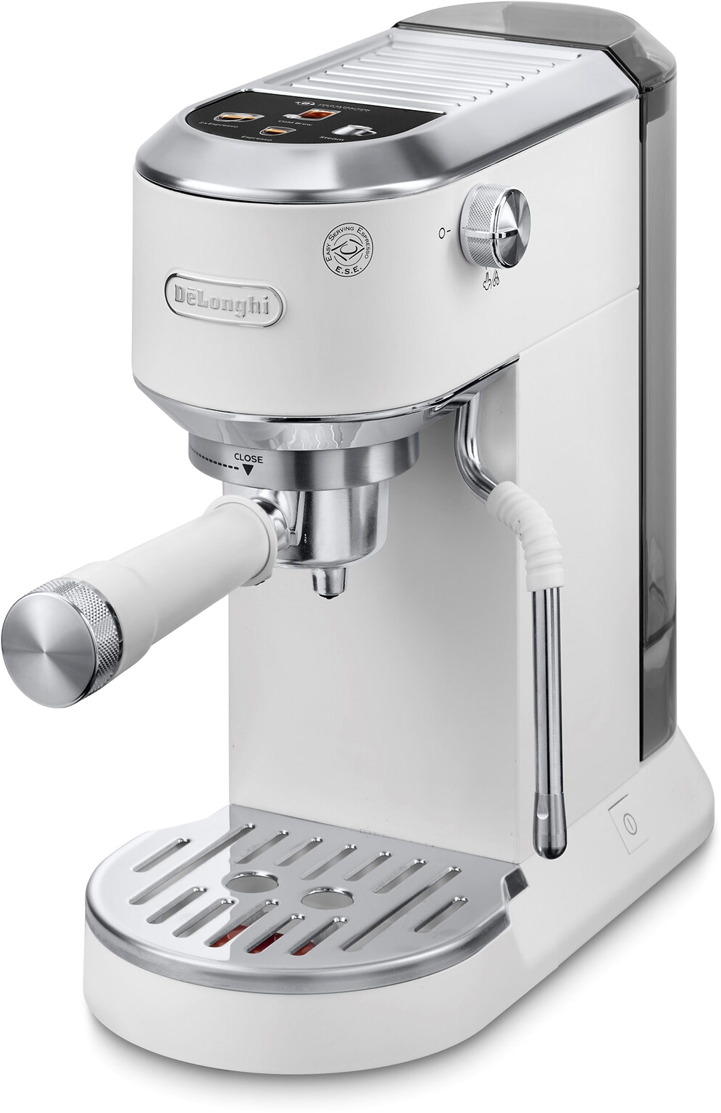 DE-LONGHI Dedica Duo EC890.WI fehér karos presszókávéfőző cold brew funkcióval
