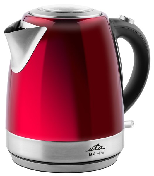 ETA 8599 90010 ELA Mini piros elektromos vízforraló, 1,2 l, 2100 W