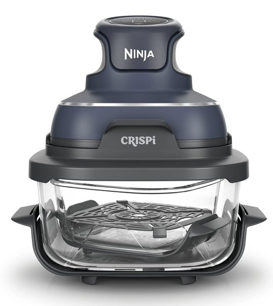 NINJA FN101EUGY Crispi 4 az 1-ben hordozható forrólevegős sütő, sötétkék