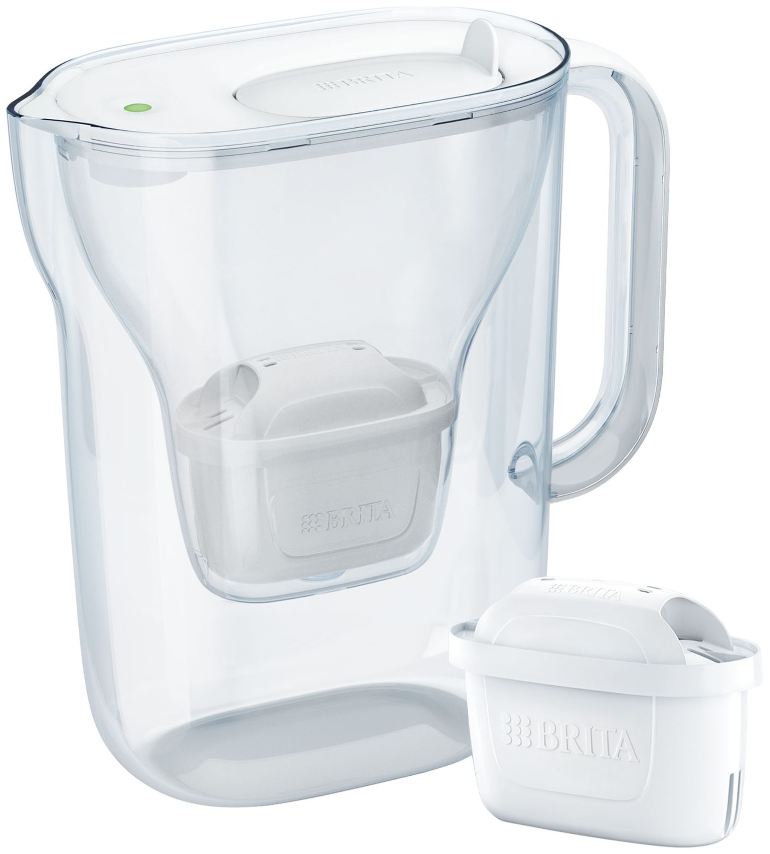 BRITA BR1057789 Style fehér vízszűrő kancsó, 2,4 l