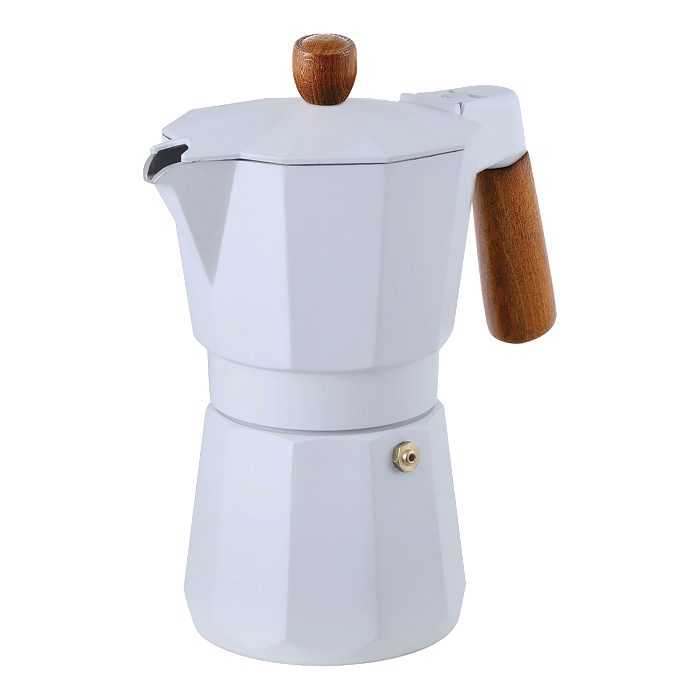 BERGNER BG-38191-WH kotyogós kávéfőző, 6 személyes, fehér