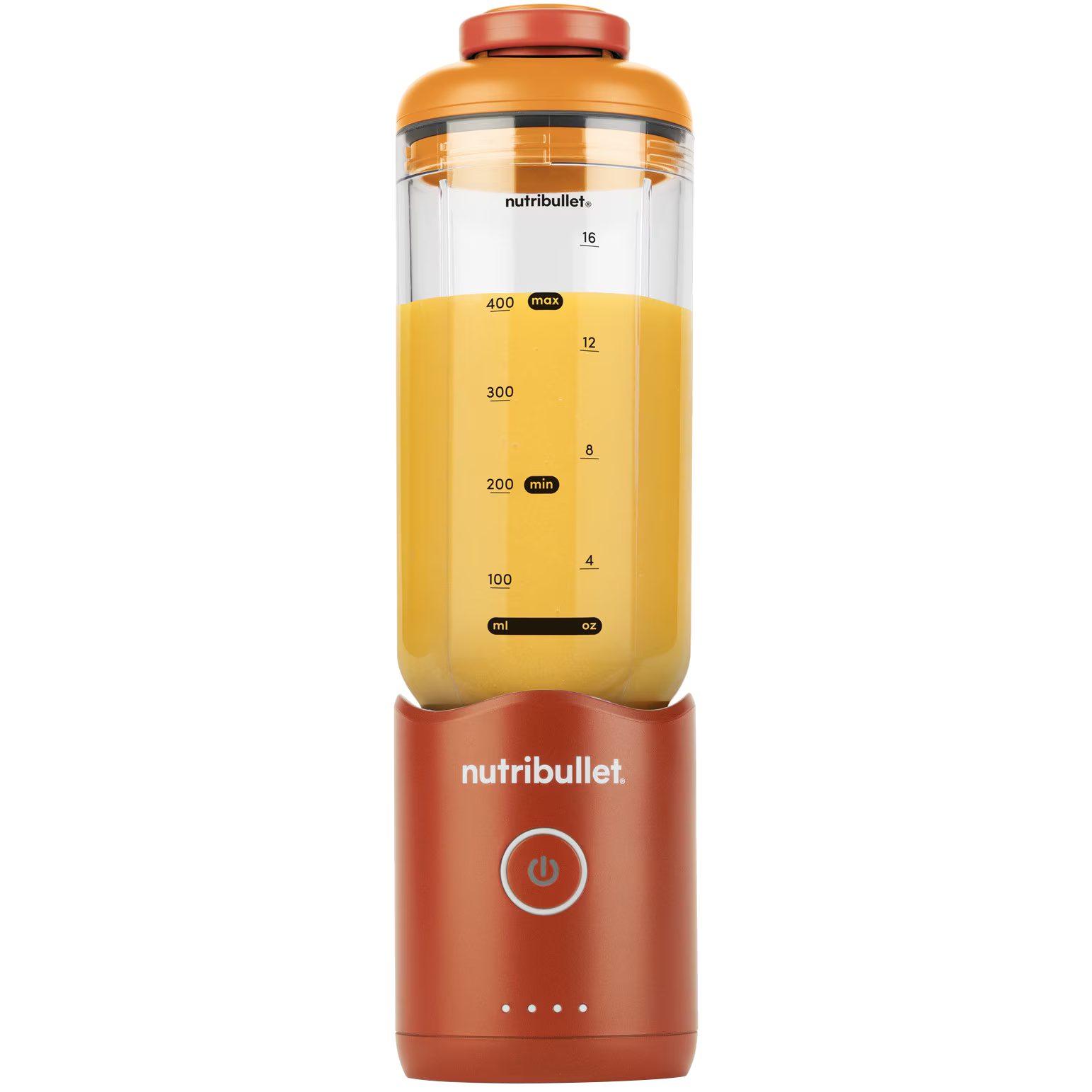 NUTRIBULLET NBP013OR hordozható turmixgép 590 ml-es pohárral, narancssárga
