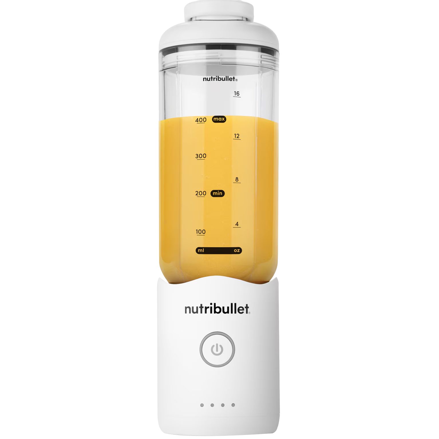 NUTRIBULLET NBP013W fehér akkumulátoros hordozható turmixgép, 590 ml