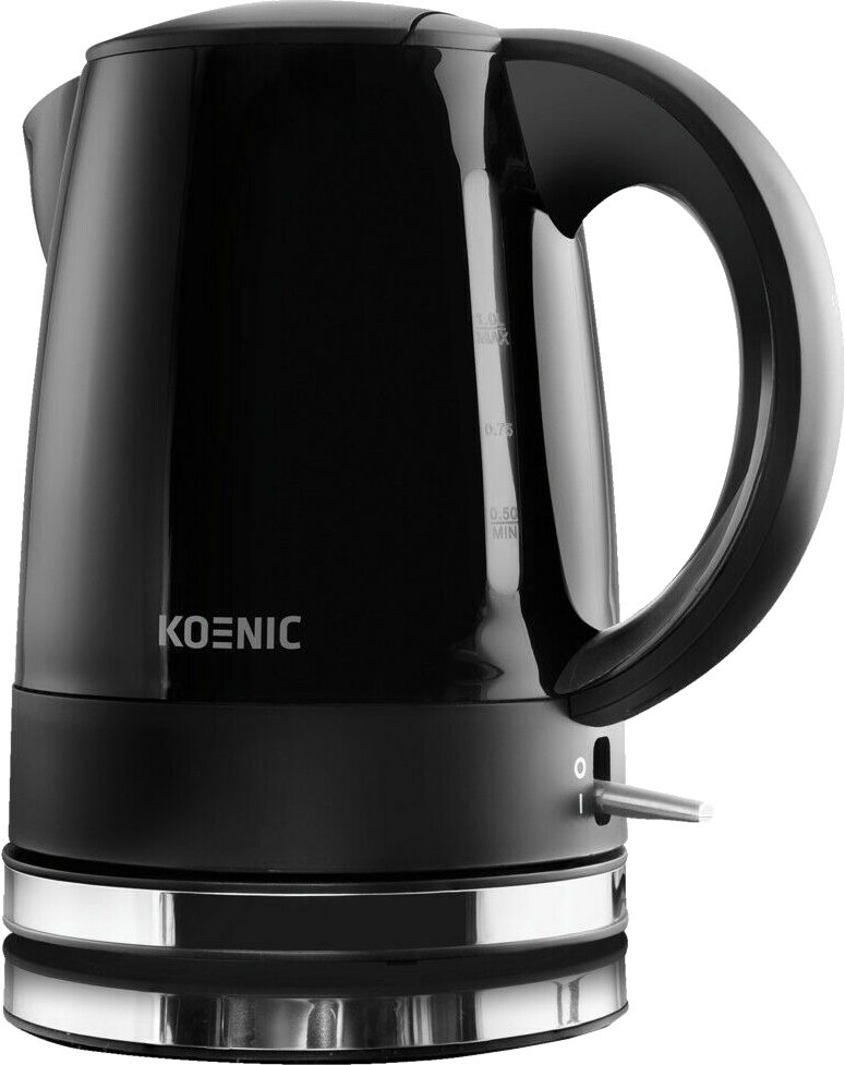 KOENIC KWK 2130 B fekete vízforraló 1 literes kapacitással