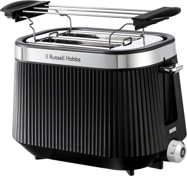 RUSSELL HOBBS 26760-56/RH Brontë Black két szeletes kenyérpirító
