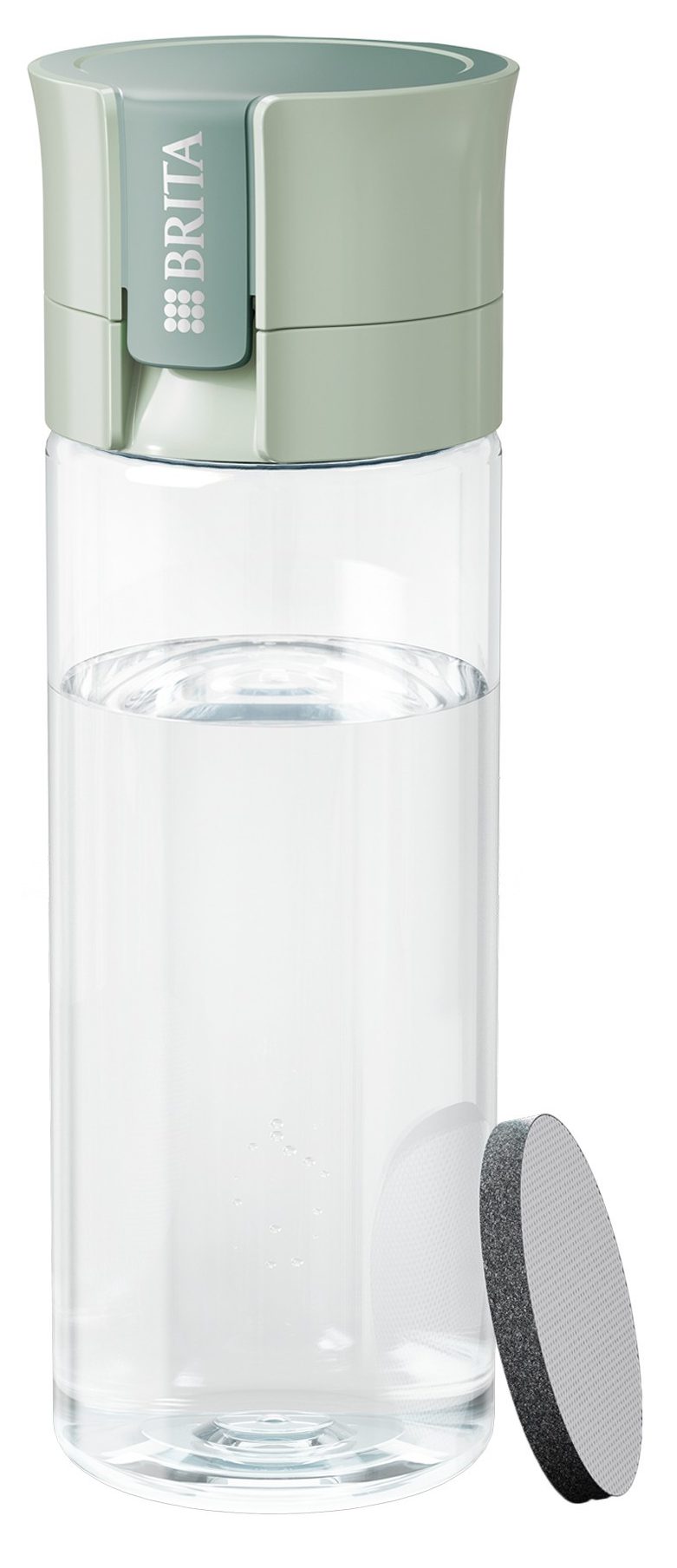 BRITA Vital 0,6 l-es világoszöld vízszűrős kulacs 2 MicroDisc szűrőkoronggal