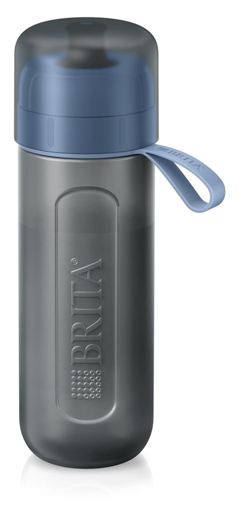 BRITA Active 0,6 literes vízszűrős kulacs 2 MicroDisc szűrőkoronggal, sötétkék
