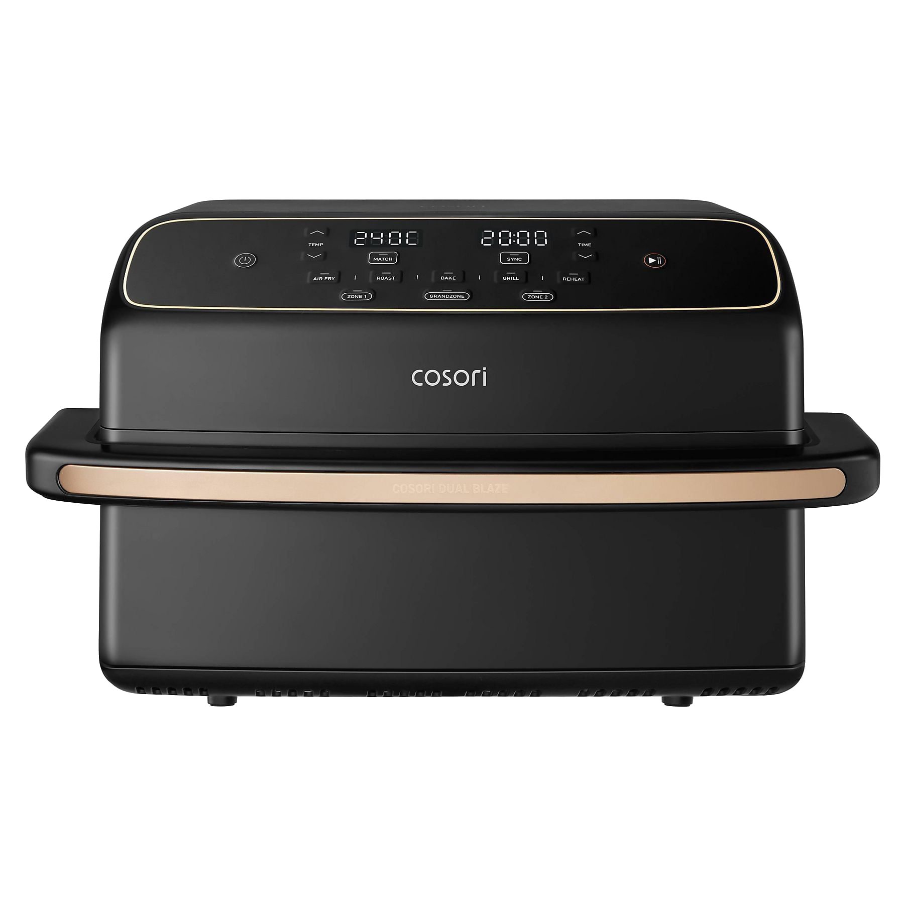 COSORI Dual Blaze Twinfry™ Compact 8,6 literes, kétzónás forrólevegős sütő