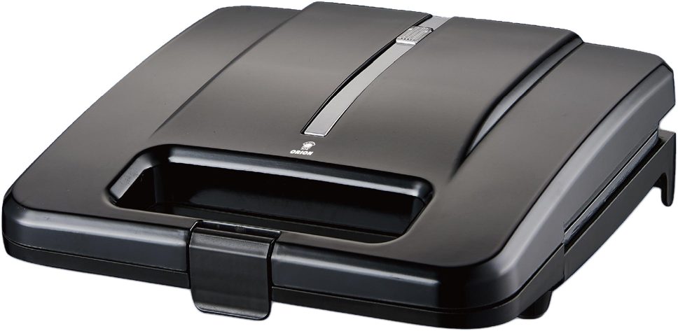ORION OSWM-601 fekete szendvicssütő automatikus hőmérséklet-szabályozással