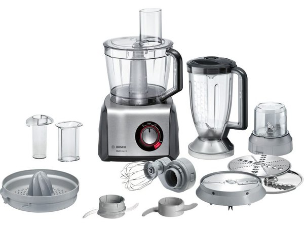 BOSCH MC812M844 fekete konyhai robotgép 1250 W teljesítménnyel