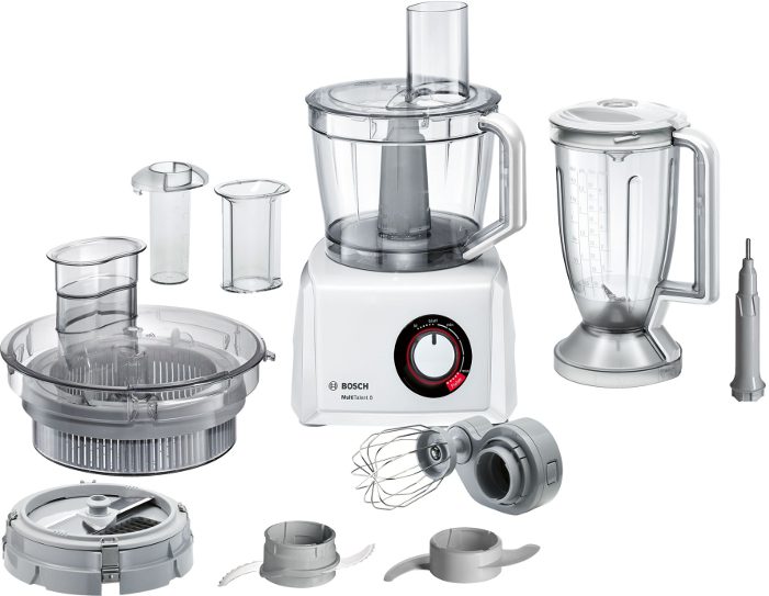BOSCH MC812W872 multifunkciós konyhai robotgép, 1250 W, 3,9 l, fehér