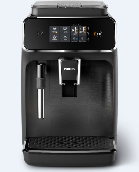 PHILIPS EP2220/10 Series 2200 automata kávéfőző integrált tejhabosítóval, matt fekete