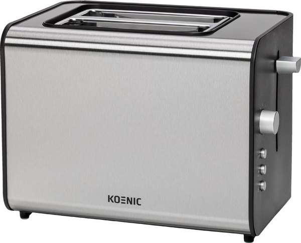 KOENIC KTO120 kétrekeszes rozsdamentes acél kenyérpirító
