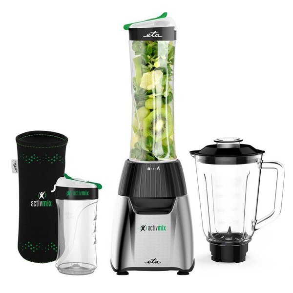 ETA 2103 Activmix Premium inox smoothie turmixgép hordozható edényekkel