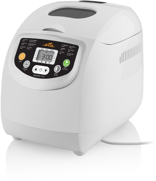 ETA 8149 Delicca mini kenyérsütő 12 programmal, 1 kg-os kapacitással