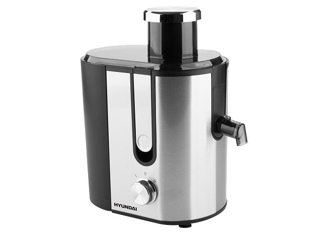 HYUNDAI JE3372 inox gyümölcscentrifuga 400 W teljesítménnyel
