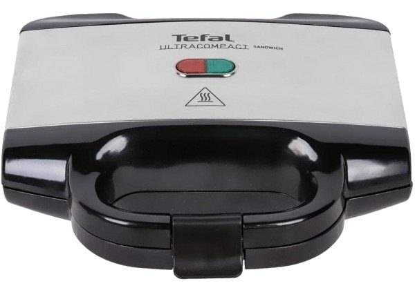 TEFAL SM157236 kompakt szendvicssütő, 700 W, ezüst-fekete