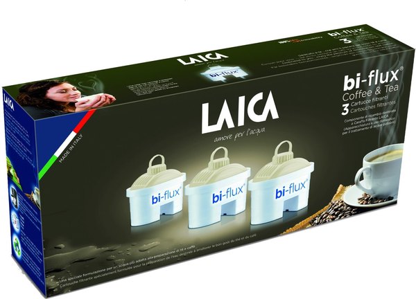 LAICA Coffee&Tea vízszűrő betét forró italokhoz, 3 db