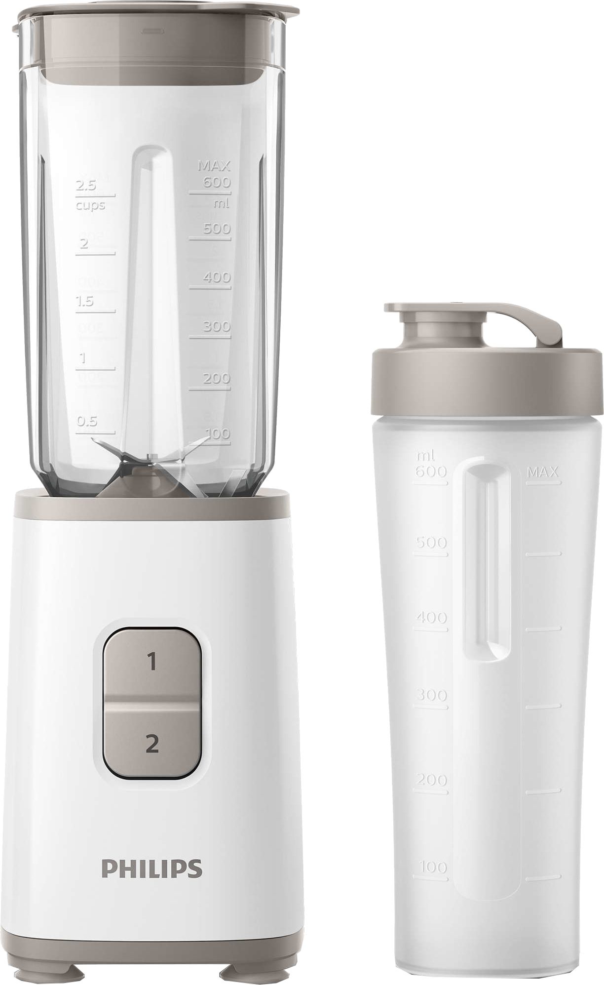 PHILIPS HR2602/00 kompakt mini turmixgép 0,6 literes ivópohárral