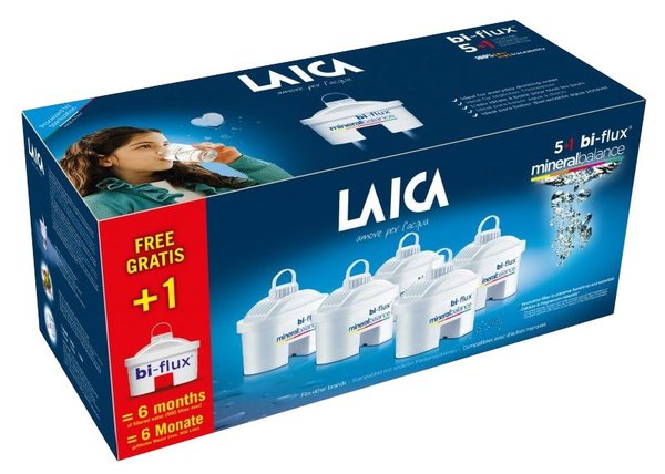 LAICA M6M Mineral Balance bi-flux vízszűrőbetét, 6 db