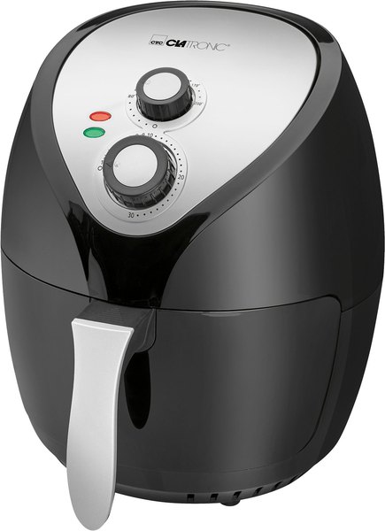 CLATRONIC FR 3699 H fekete forrólevegős sütő 3,6 literes kosárral