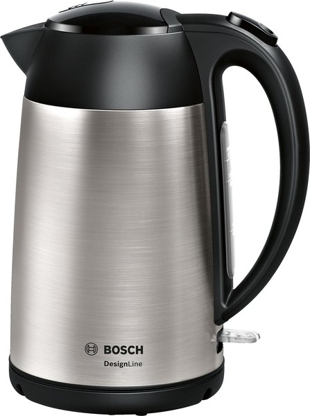 BOSCH TWK3P420 nemesacél vízforraló 1,7 literes kapacitással