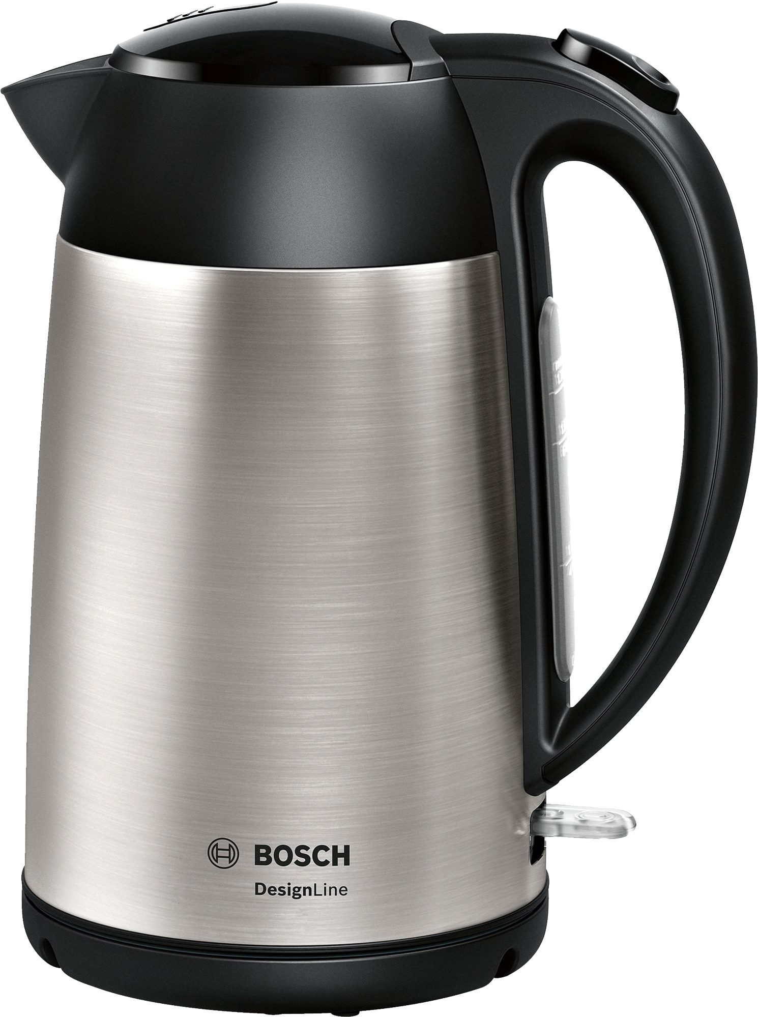 BOSCH TWK3P420 nemesacél vízforraló 1,7 literes kapacitással
