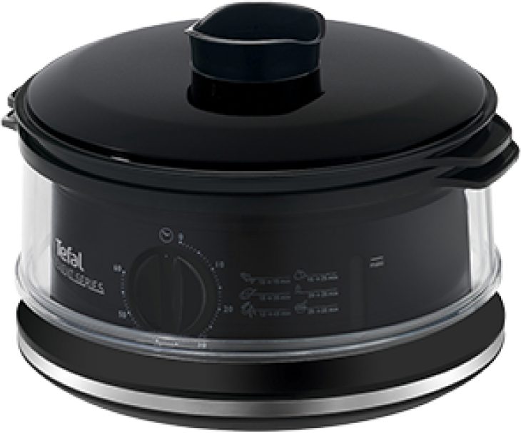 TEFAL VC140131 Convenient Series fekete, 6 literes ételpároló