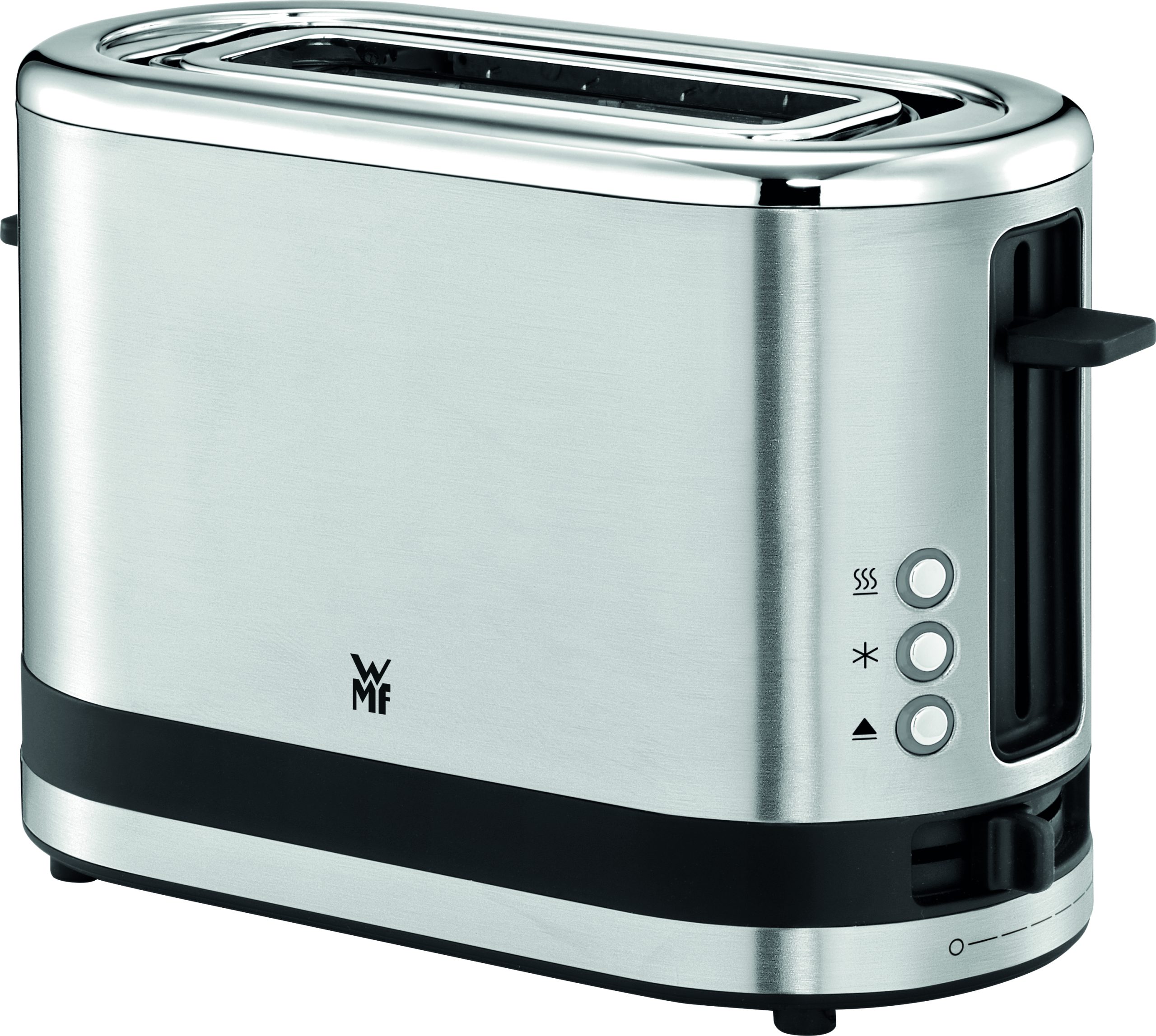 WMF KITCHENminis® egyszeletes kenyérpirító beépített zsemletartóval