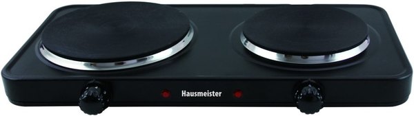 HAUSMEISTER HM 6134 fekete dupla elektromos főzőlap