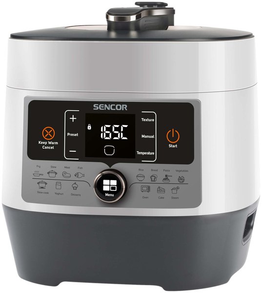 SENCOR SPR 3600WH elektromos kukta 14 programmal és 5,5 literes edénnyel