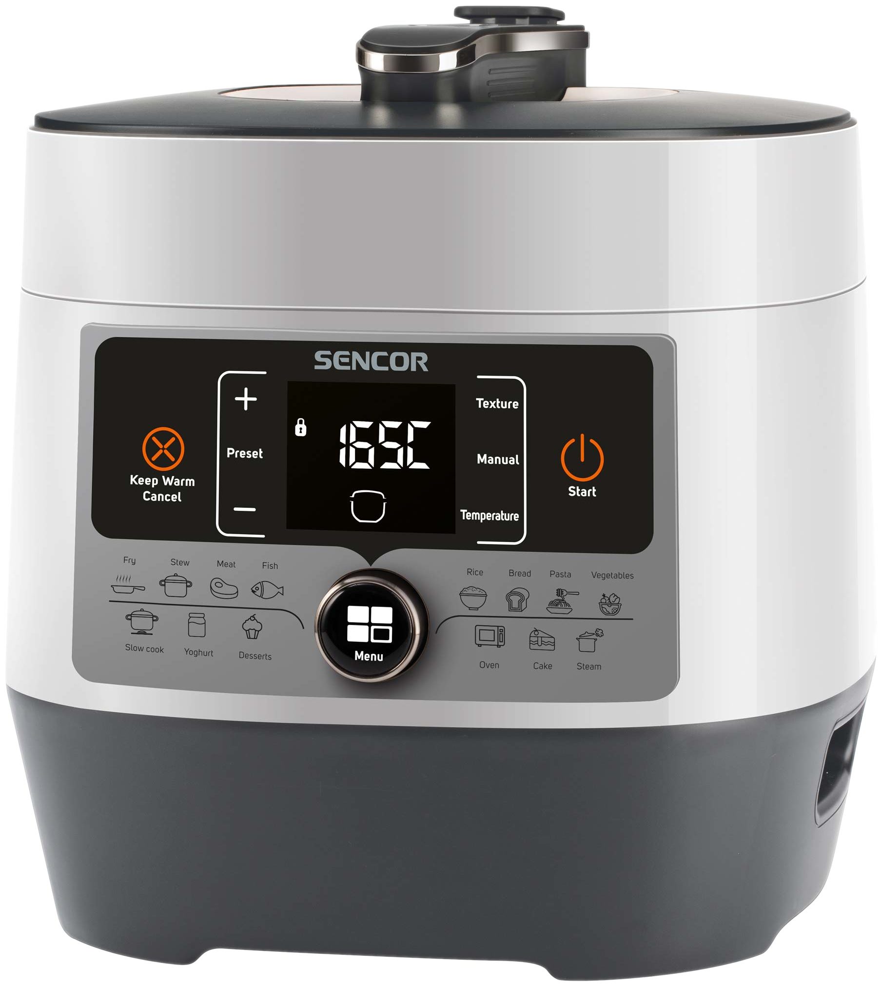 SENCOR SPR 3600WH elektromos kukta 14 programmal és 5,5 literes edénnyel
