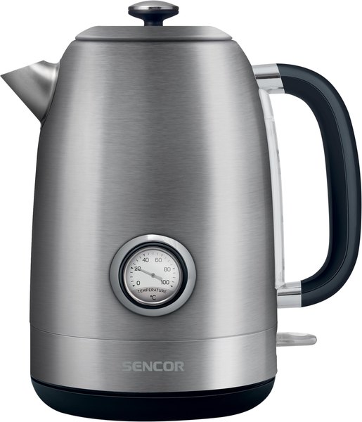 SENCOR SWK 1799SS 1,7 literes nemesacél vízforraló hőmérővel