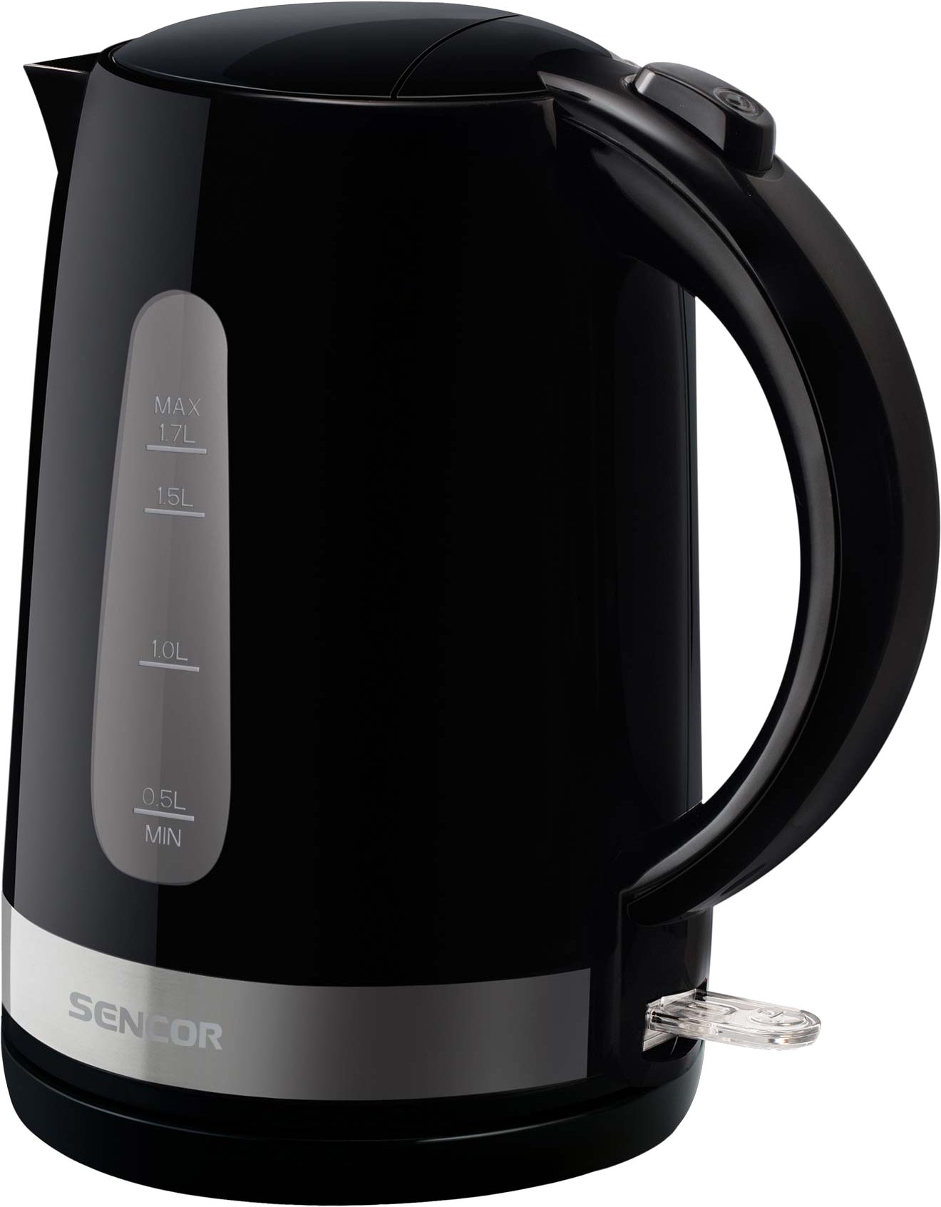 SENCOR SWK 1749BK fekete vízforraló, 1,7 l, 2200 W