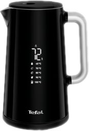 TEFAL KO851830 digitális kijelzős vízforraló, fekete, 1,7 l