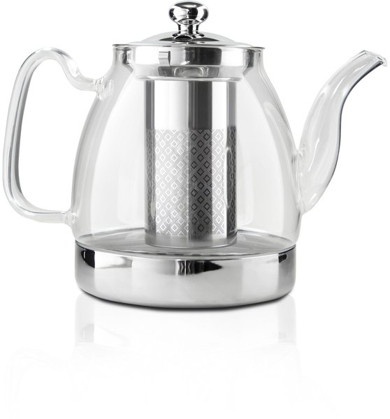 ZOKURA Z1008 hőálló üveg teafőző kivehető szűrővel, 1,5 l
