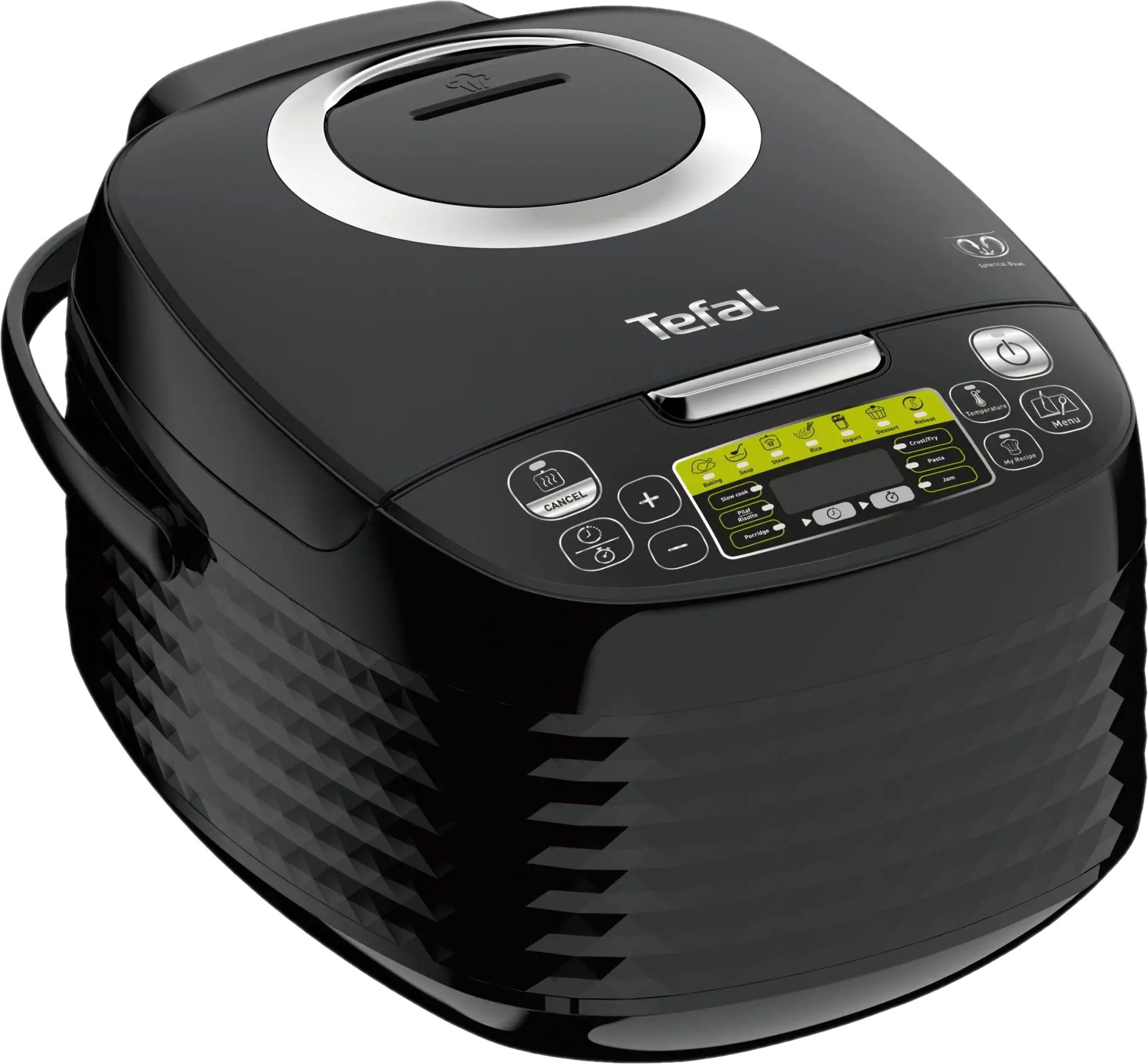 TEFAL RK745800 SpheriCook fekete többfunkciós főzőkészülék 16 programmal