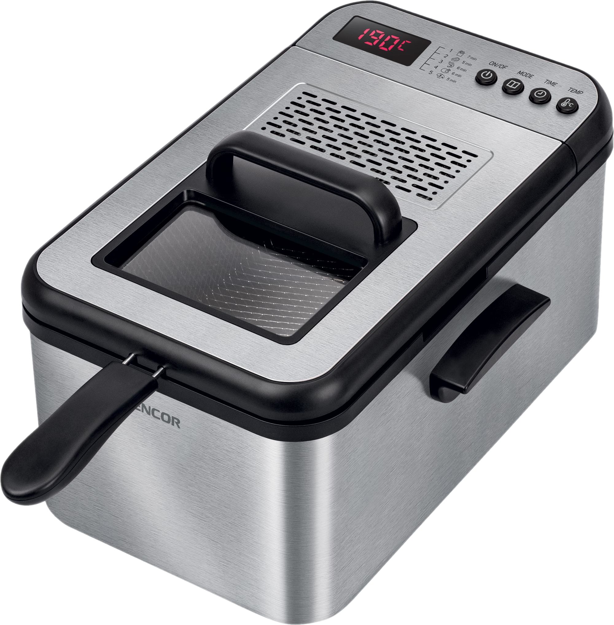SENCOR SFR 8200SS fritőz 3,2 literes sütőkosárral