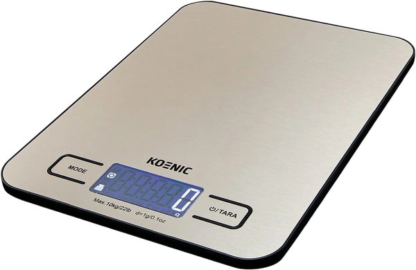 KOENIC KKS 10121 M digitális konyhai mérleg 10 kg-os kapacitással
