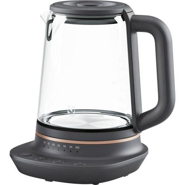 ELECTROLUX E7GK1-8BP Explore7 üveg vízforraló, 2200 W, 1,7 l, állítható hőmérséklettel