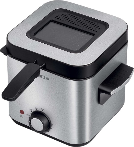 SENCOR SFR 6200SS rozsdamentes fritőz 1,5 literes kapacitással