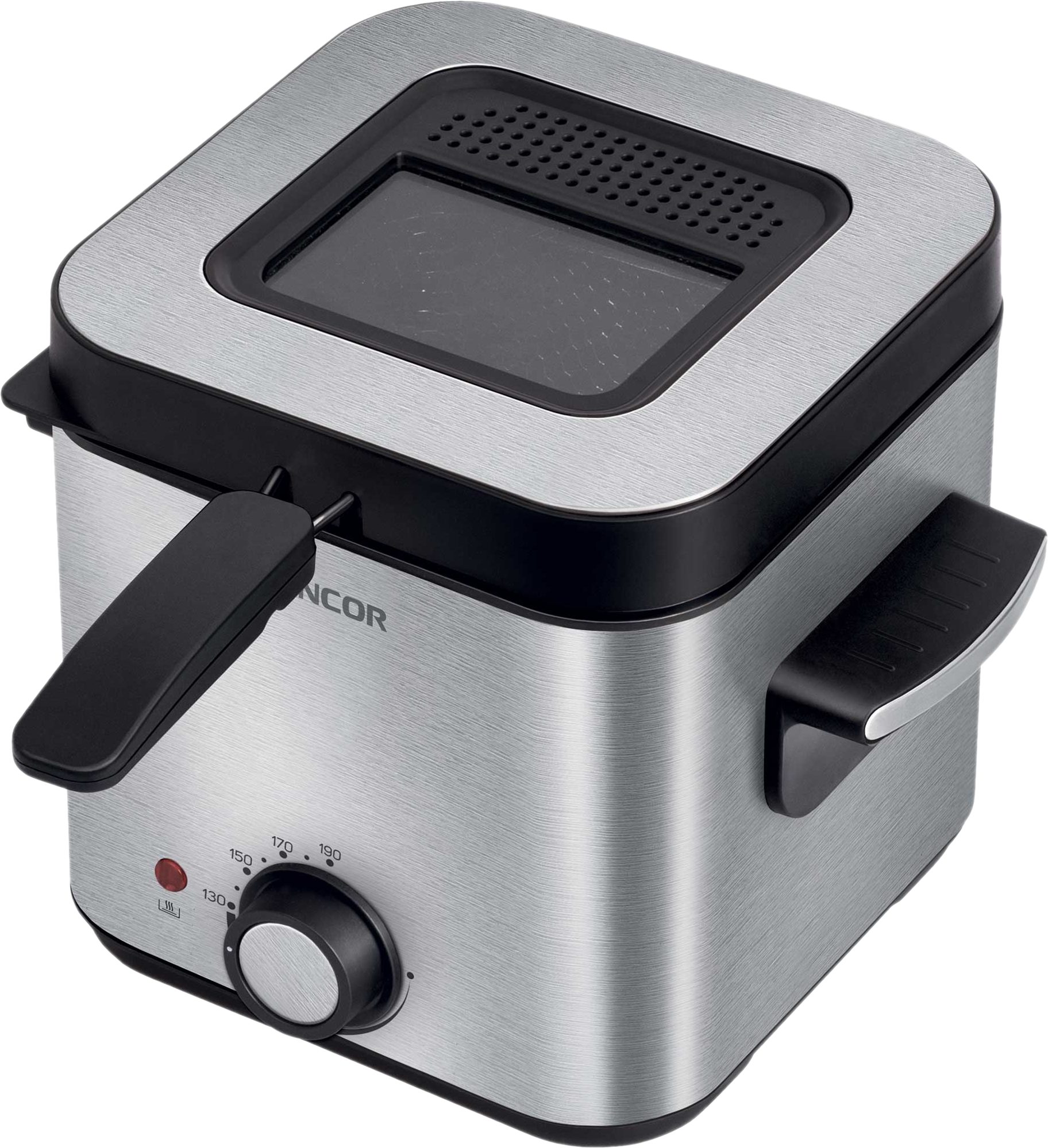 SENCOR SFR 6200SS rozsdamentes fritőz 1,5 literes kapacitással
