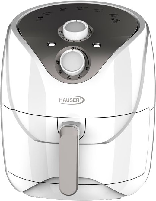HAUSER AF-460 forrólevegős sütő 4,6 literes kosárral