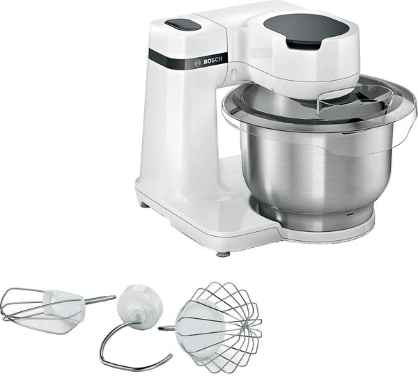 BOSCH MUMS2EW00 konyhai robotgép 700 W-os motorral és 3,8 literes nemesacél tállal