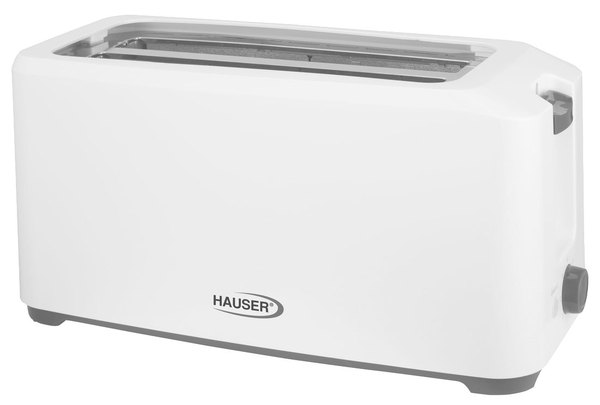 HAUSER T-234 négyszeletes, hosszú nyílású kenyérpirító