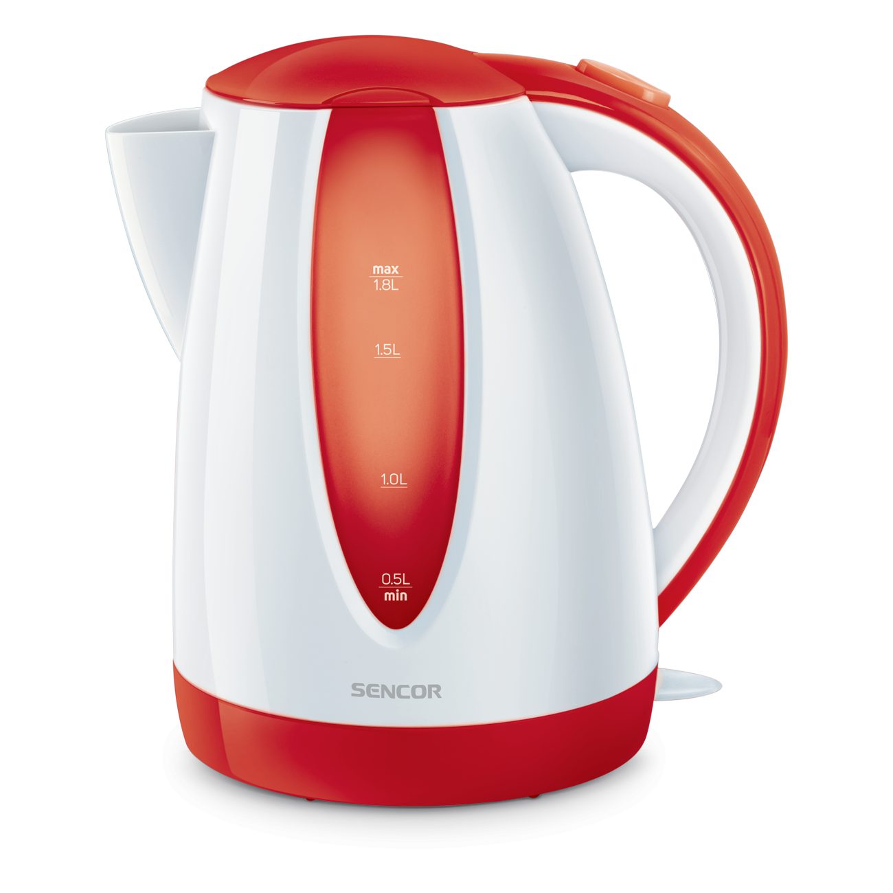 SENCOR SWK 1814RD elektromos vízforraló, 1,8 l, 2000 W, piros