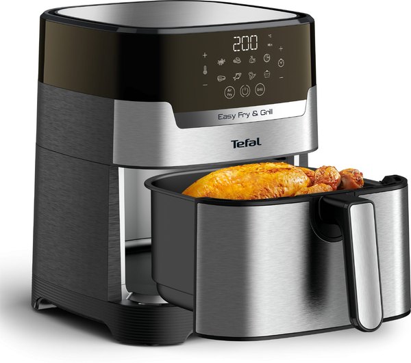 TEFAL EY505D15 Easy Fry & Grill digitális forrólevegős sütő grillfunkcióval
